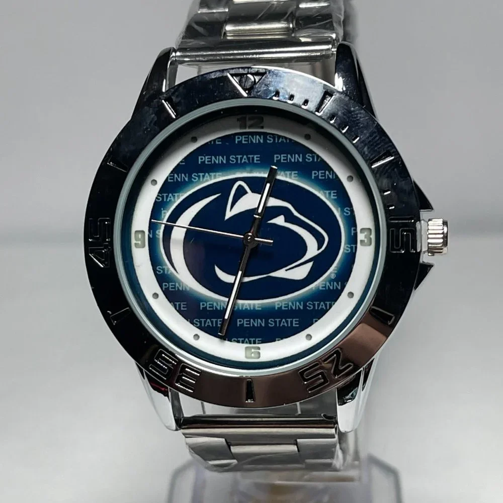 Penn State Nittany Lions NCAA Stainless Steel Men's Watch NEW!!